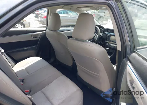 2016 Toyota Corolla Le из США, поврежденный, VIN 2T1BURHE0GC619957